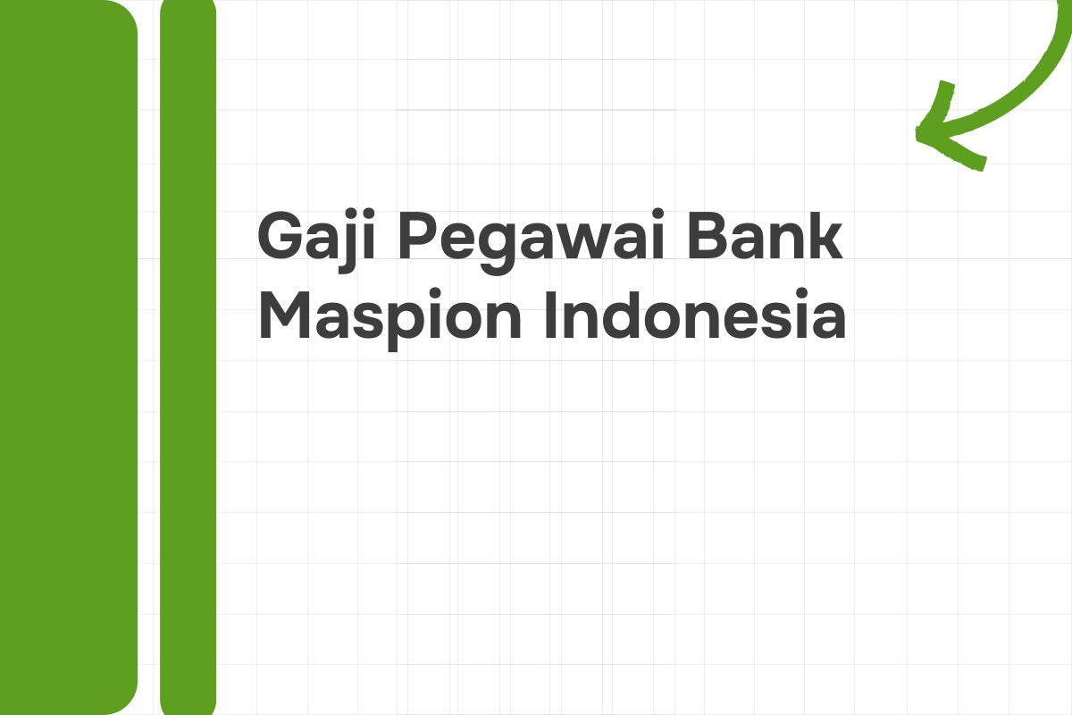 Gaji Pegawai Bank Maspion Indonesia