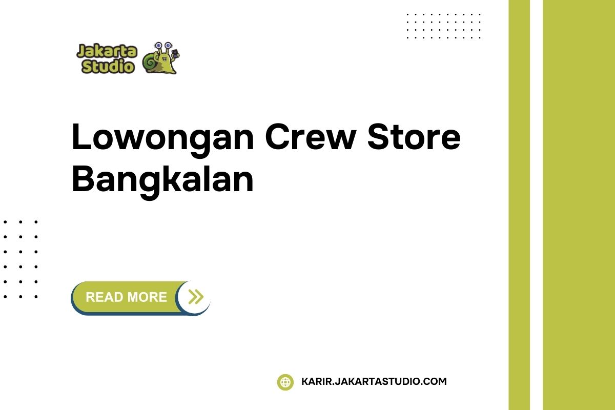 Lowongan Crew Store Alfamart Bangkalan