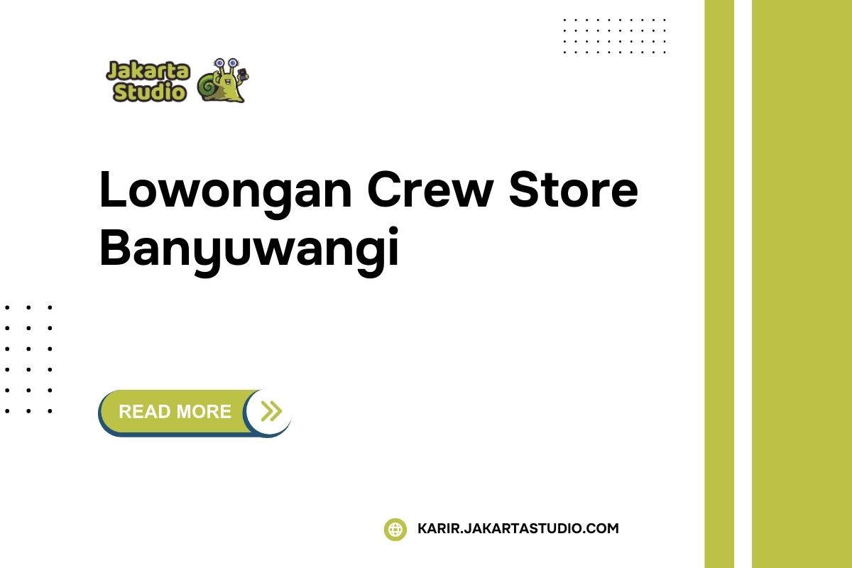 Lowongan Crew Store Alfamart Banyuwangi