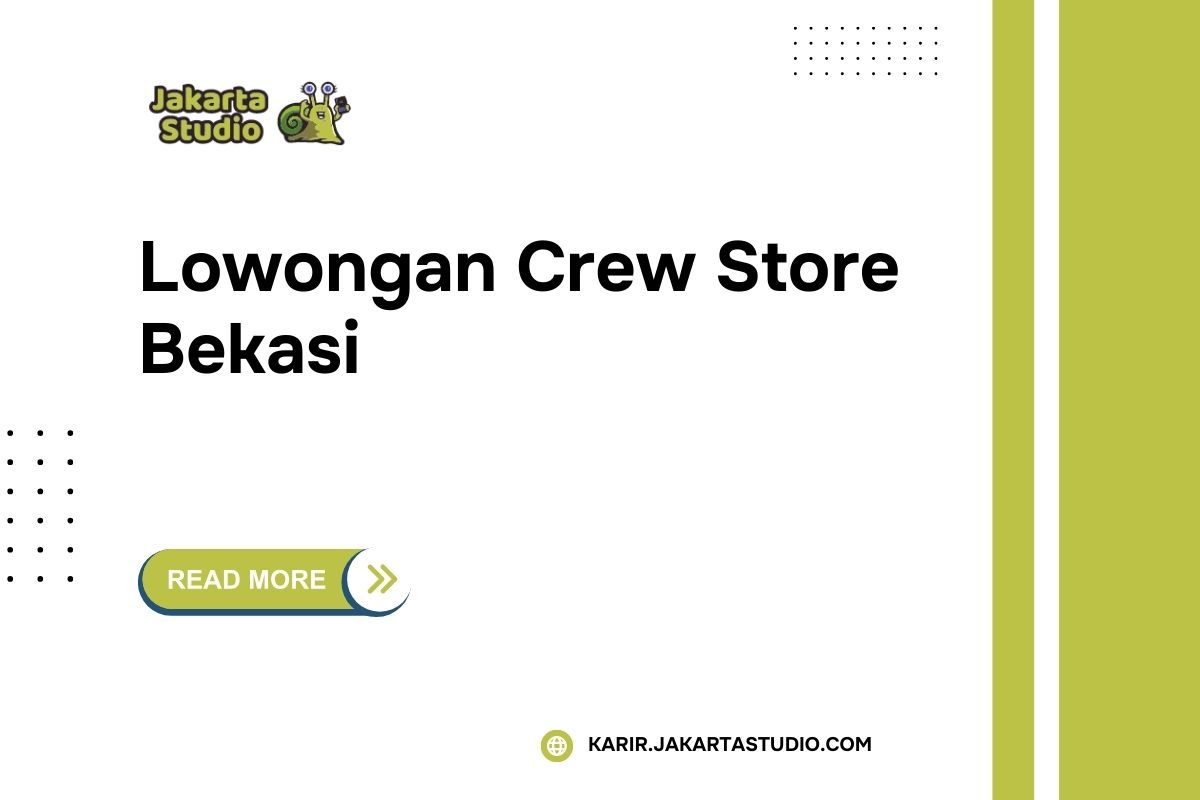 Lowongan Crew Store Alfamart Bekasi