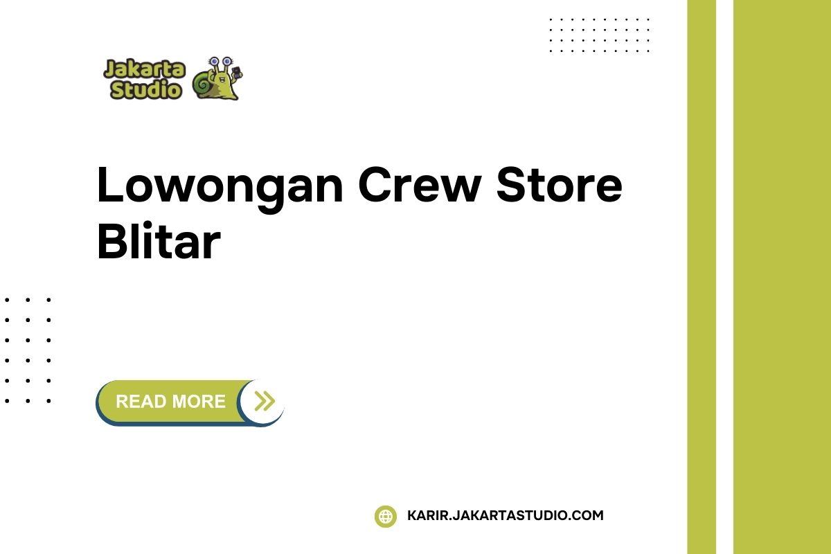 Lowongan Crew Store Alfamart Blitar