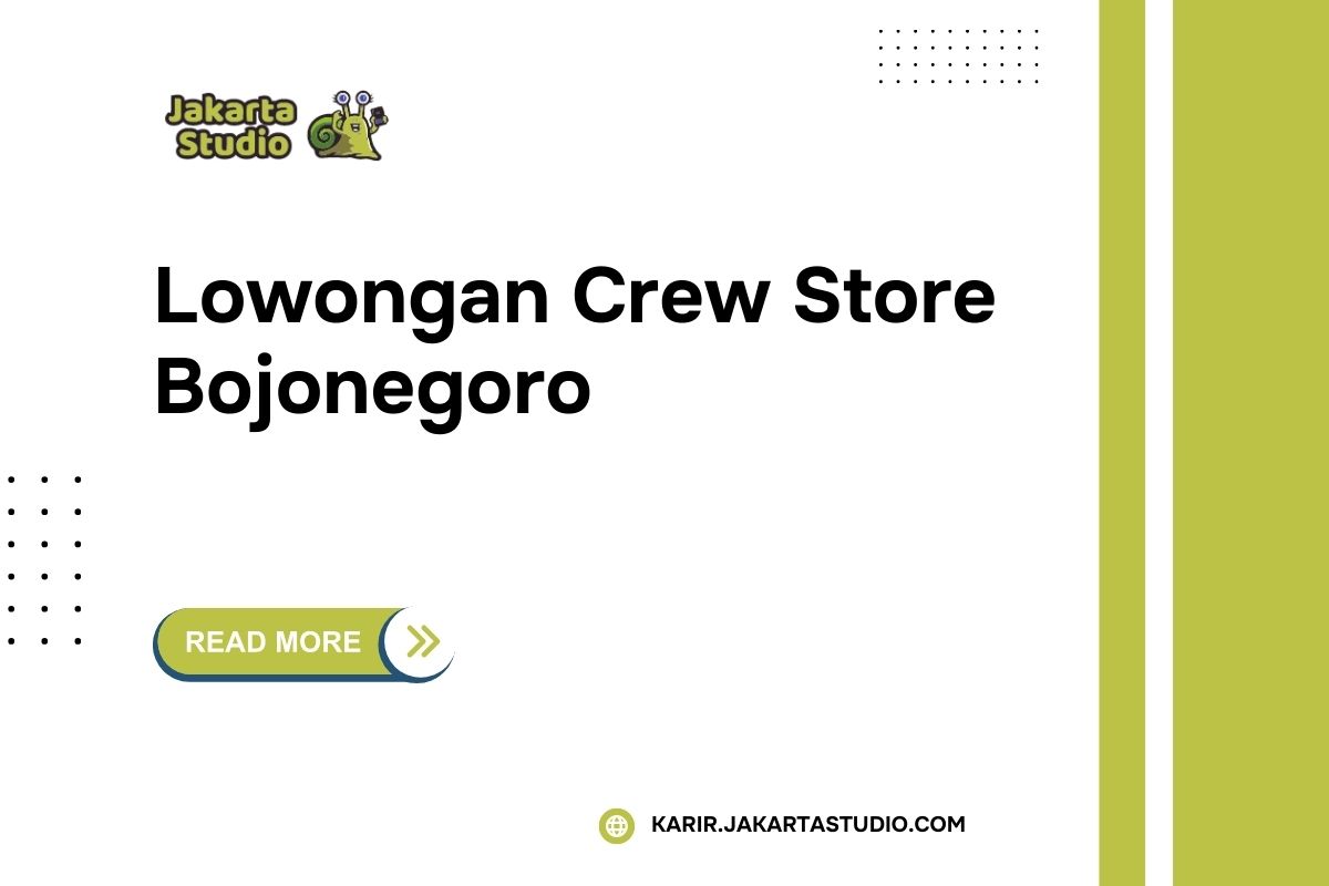 Lowongan Crew Store Alfamart Bojonegoro