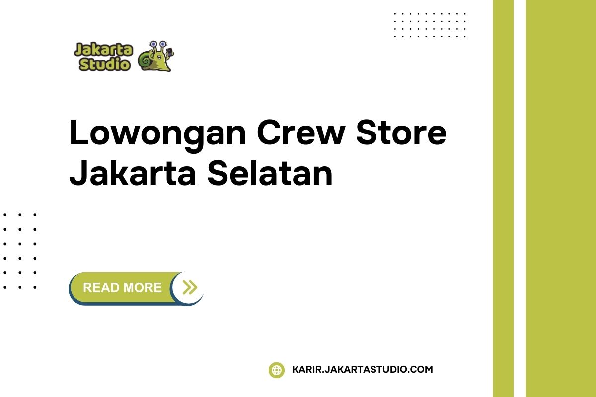 Lowongan Crew Store Alfamart Jakarta Selatan