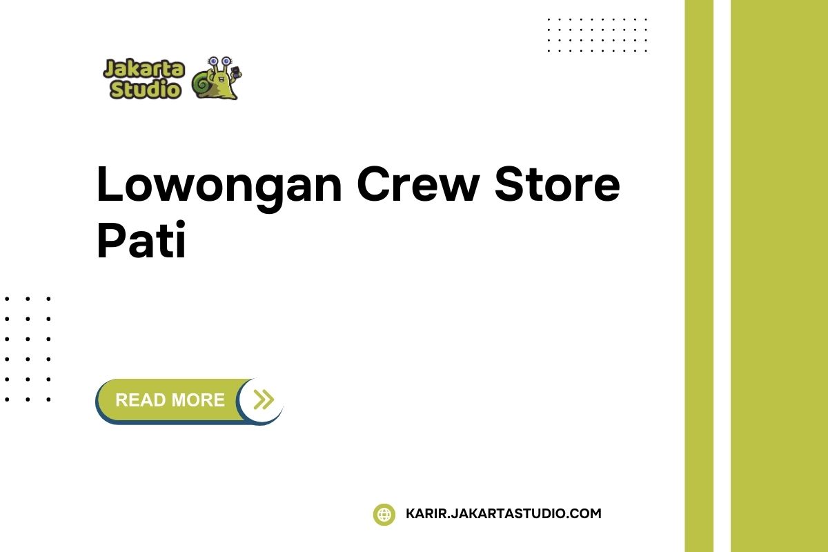 Lowongan Crew Store Alfamart Pati