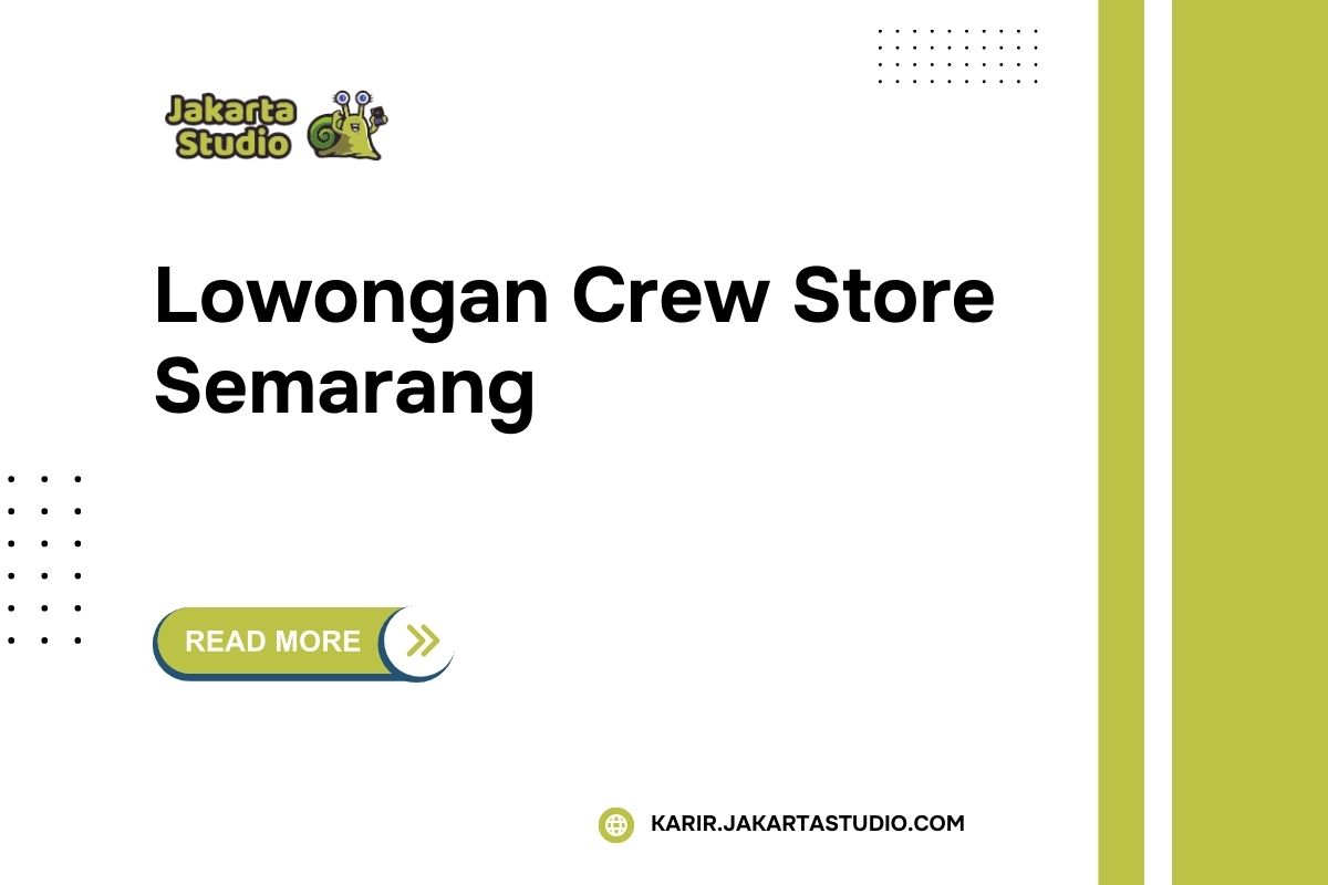 Lowongan Crew Store Alfamart Semarang