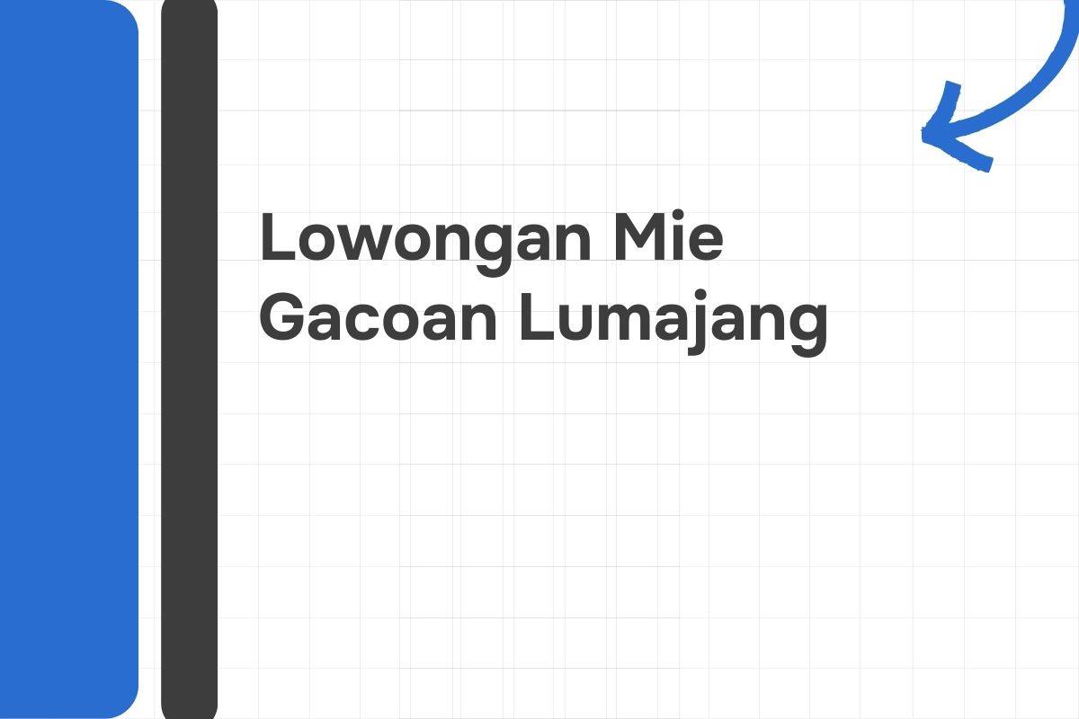 Lowongan Mie Gacoan Lumajang