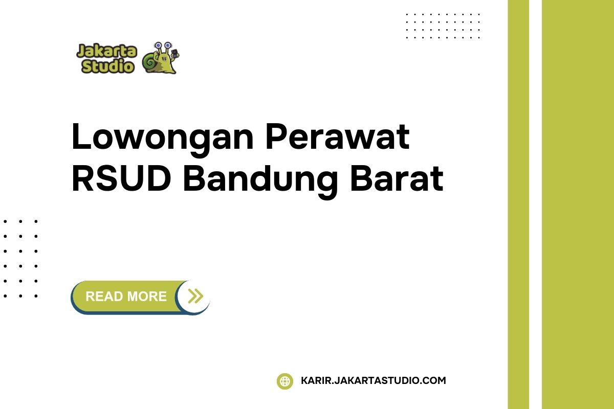 Lowongan Perawat RSUD Bandung Barat