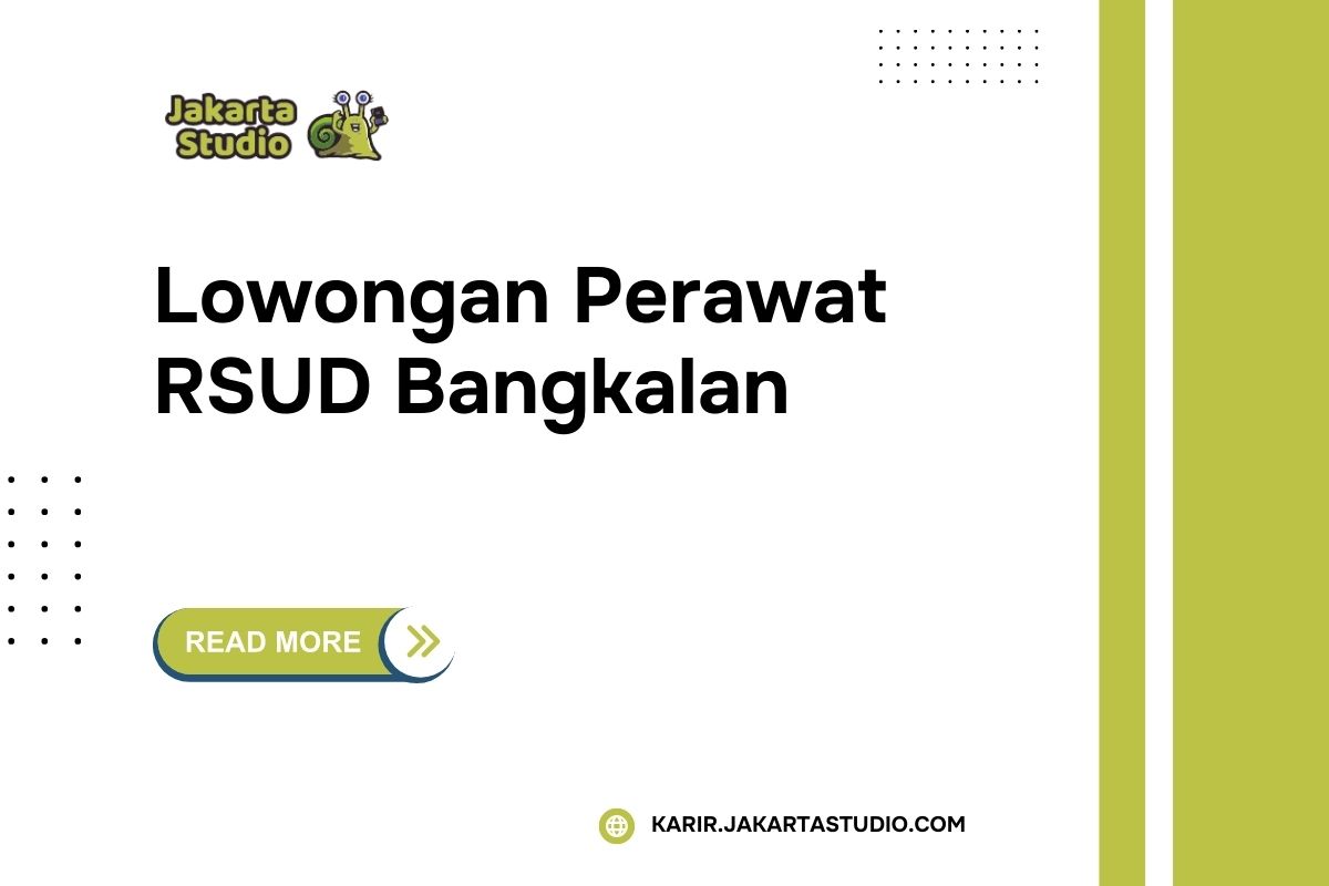 Lowongan Perawat RSUD Bangkalan