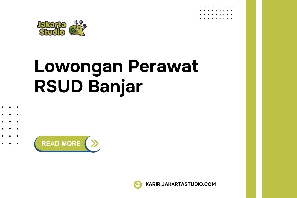 Lowongan Perawat RSUD Banjar