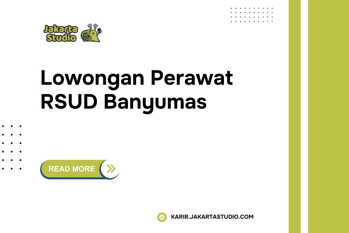 Lowongan Perawat RSUD Banyumas