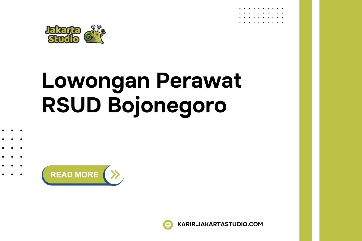 Lowongan Perawat RSUD Bojonegoro