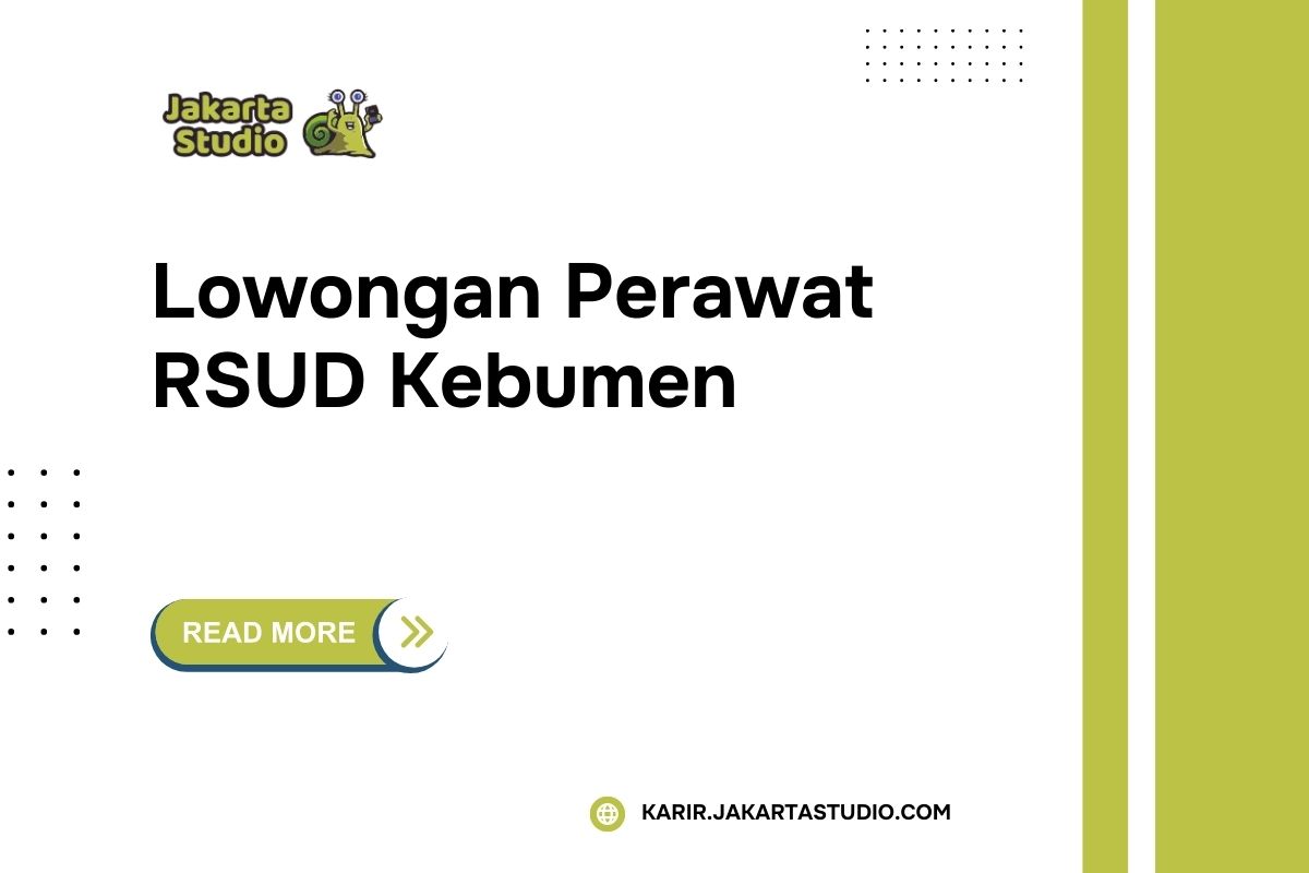 Lowongan Perawat RSUD Kebumen