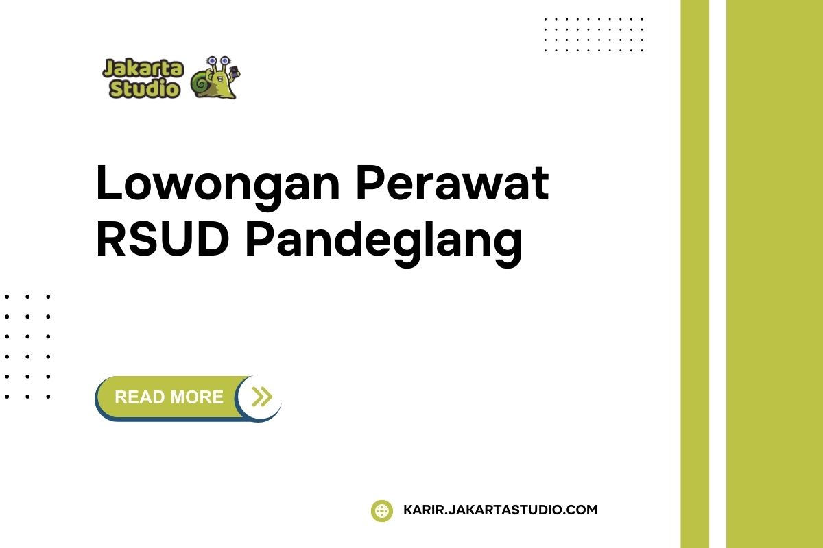 Lowongan Perawat RSUD Pandeglang