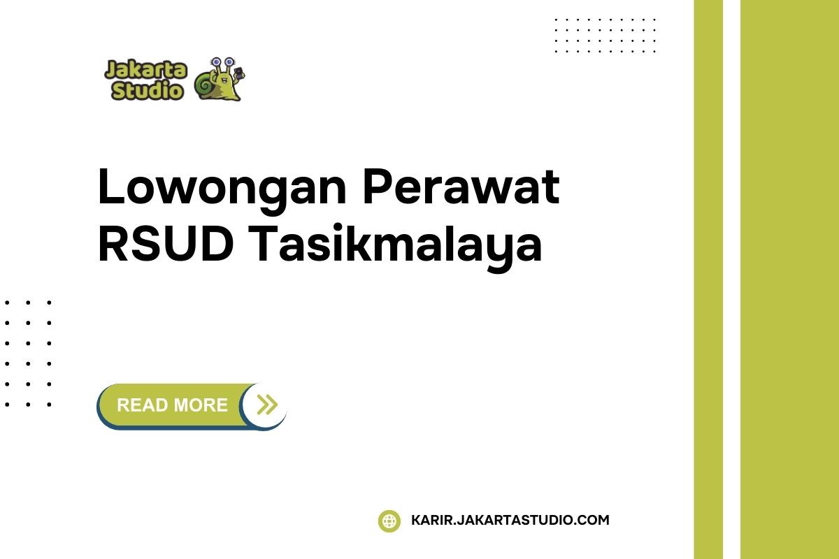 Lowongan Perawat RSUD Tasikmalaya